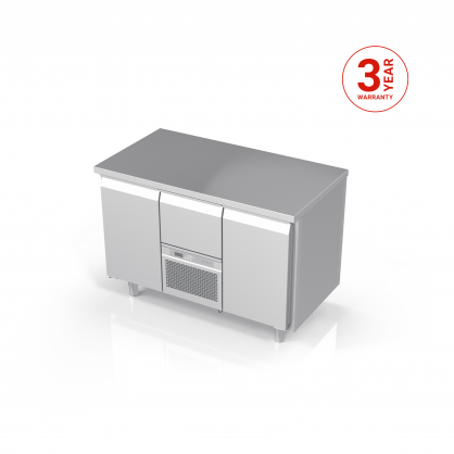 Kühltisch mit 2 Türen, –5 ... +8 °C